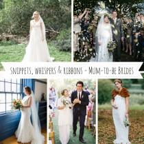 wedding photo - Snippets, Whispers & Ribbons - Mum-to-be Brides