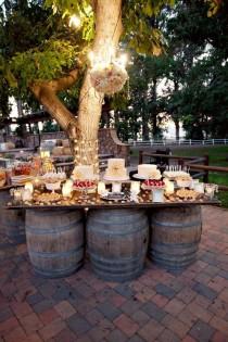 wedding photo - جدول حفلات الزفاف كعكة