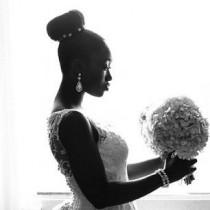 wedding photo - Eine Braut, Brauthaar