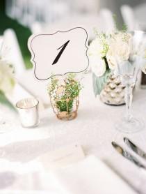 wedding photo - Table Number Ideas