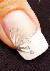 wedding photo - Wedding Nail Art