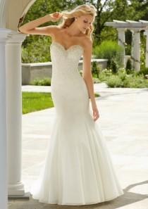 wedding photo -  Wanweier - wedding dresses beach, Discounts Crystal Beading on Soft Net Online Sales in 58weddingdress