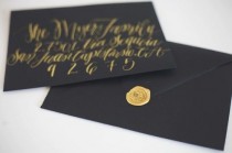 wedding photo - Приглашение " Бумажного Золота"
