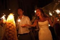 wedding photo - Lumières de scintillement et scintillant Mariages
