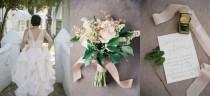 wedding photo - Inspiration Board: Emerald & Blush