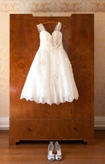 wedding photo - Sweet & Homemade Vintage Feel Wedding in Wales with a Maggie Sottero Dress 