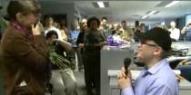 wedding photo - WATCH: Newsroom Marriage Proposal Will Make Your Day