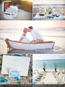 wedding photo - حفلات الزفاف على شاطئ البحر ...