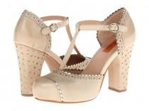 wedding photo - Who's looking for sweet wedding day shoes? Behold, Miz Mooz