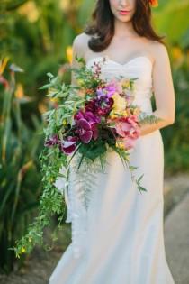 wedding photo - Tropische Blumensträuße