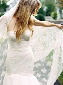 wedding photo - Свадебное платье без бретелек Вдохновение