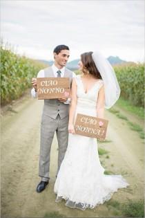 wedding photo - Italian Infused Rustic Chic Wedding
