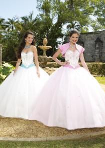 wedding photo -  Silky Taffeta And Beaded Tulle Or Satin And Beaded Tulle Bridesmaids Dresses(HM0599)