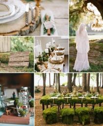 wedding photo - Ideaboard: eine Hochzeit im Wald