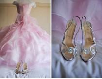 wedding photo - Mariages-mariée-chaussures