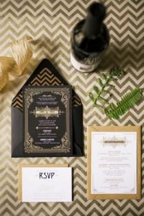 wedding photo - Invitation Paper Gold