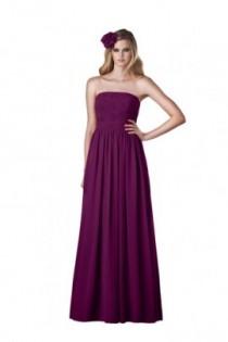 wedding photo -  Vogue Purple Bridesmaid Dresses Hot Sale