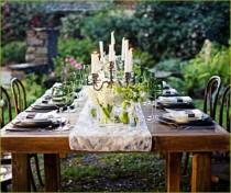 wedding photo - Сад Tablescapes