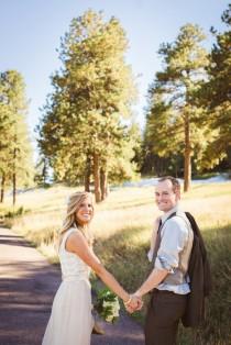 wedding photo - Liz and Jack's Evergreen Lake Elopement in Denver, Colorado