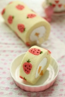 wedding photo - Japanese Wedding-Roll cakes