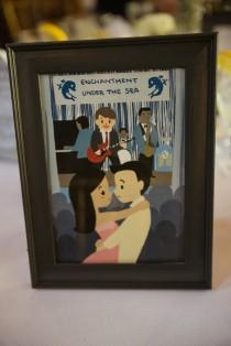 wedding photo - Kat & Earl's handmade movie geek Disney-inspired wedding