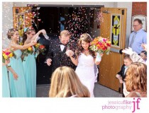 wedding photo - A Grand Exit
