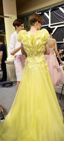wedding photo - Gowns..Yearning Yellows