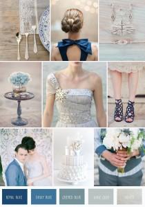 wedding photo - Blues, Greys, Silver   Sparkle