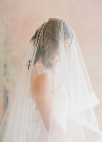wedding photo - Mariages-mariée, Voile