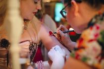 wedding photo - Tattoo your guests with a vintage tattoo station