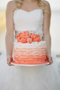 wedding photo - Coral Свадьбы Вдохновение