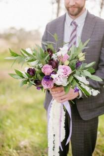 wedding photo - Radiant Orchid With A Southern Twist