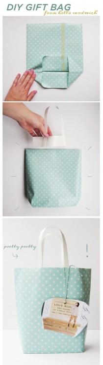wedding photo -  24 mignon et incroyablement utile Gift Wrap DIYs