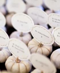 wedding photo - Decorating With Mini Pumpkins