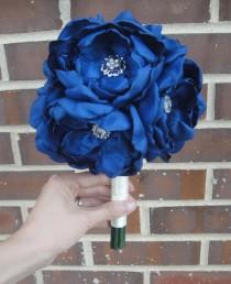 wedding photo - Something Blue Bouquet - Medium - Made To Order