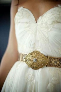 wedding photo - 27 Fabulous Bridal Belts Inspirational Ideas 