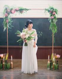 wedding photo - Modern Botanical Wedding Inspiration