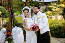 wedding photo - Katlin & Vadim's Star Trek Jewish wedding in a garden