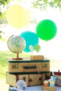wedding photo - Balloon Themed 2nd Birthday Party - Kara's Party Ideas - The Place For All Things Party