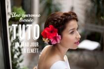 wedding photo - Tuto coiffure : une couronne tressée