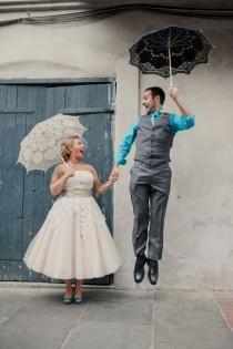 wedding photo - Retro Hochzeits-