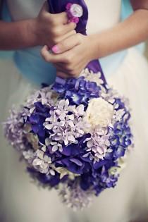 wedding photo - Ручной Фиолетовый Свадьбы