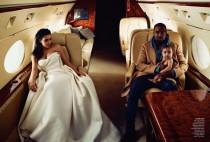 wedding photo - В Kimye Эффект? Продажи серый свадебные платья парить спасибо, что обложке американского Vogue #1