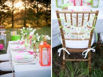 wedding photo - Neon Konfetti und Washi-Tape Helle Glow Braut-zu-sein, die Brautdusche - Druck Customized Paket