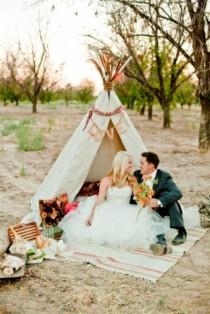 wedding photo - 30 Romantic Wedding Picnic Ideas 