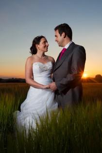 wedding photo - Der Sonnenuntergang-Paare