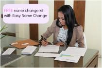 wedding photo - FREE name change kit with Easy Name Change