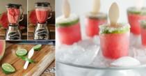 wedding photo - How to Make Watermelon Margarita Poptails - Cooking - Handimania