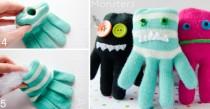 wedding photo - How to Make Glove Monsters - DIY & Crafts - Handimania
