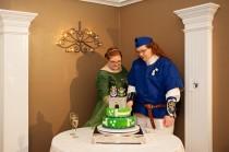 wedding photo - Megan & John's Legend of Zelda geeky gamer union